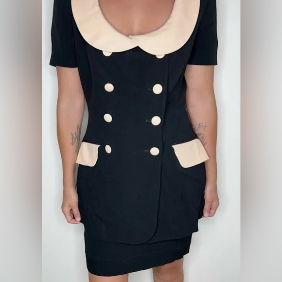 Vintage Moschino cheap and chic suit/ women’s blazer and skirt - Picture 2 of 15